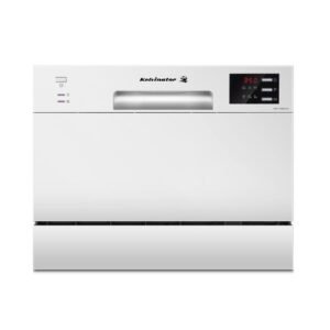 Kelvinator table top dishwasher 6 place settings 6 programs KDW6-3602E - Image 1
