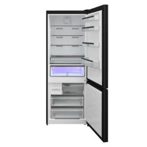 Kelvinator Refrigerator Black Glass Door bottom freezer 481 liters KTM483TSE - Image 2